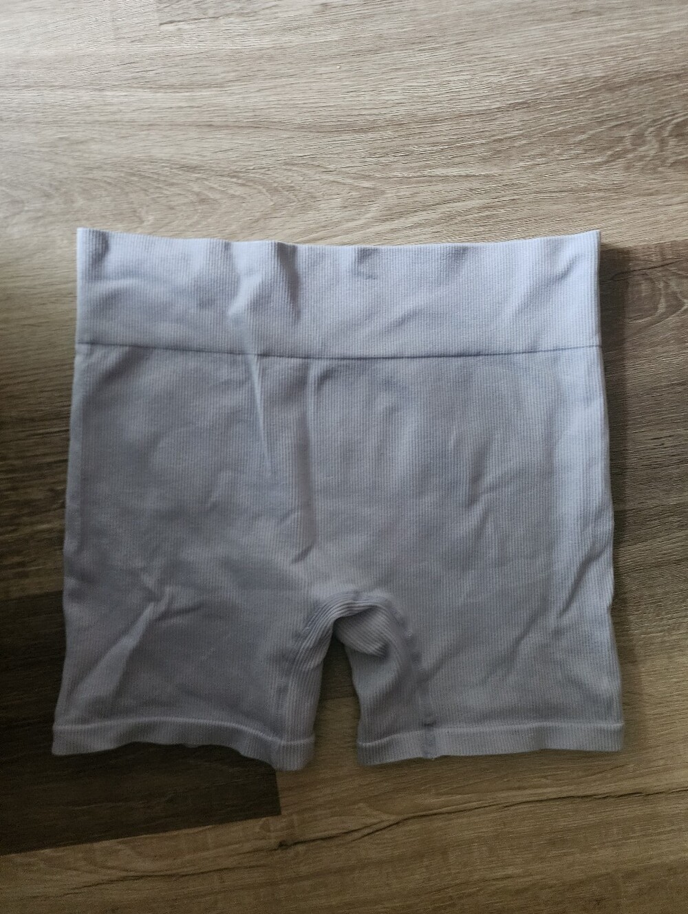 Wild Fable Ribbed Biker Shorts Light Blue - L